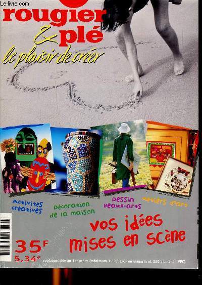 Rougier & pl - dcembre 2000  dcembre 2001 -catalogue avec prix en francs - vos ides mises en scne - Activits cratives - dcoration  la maison - dessins beaux arts - mtiers d'art