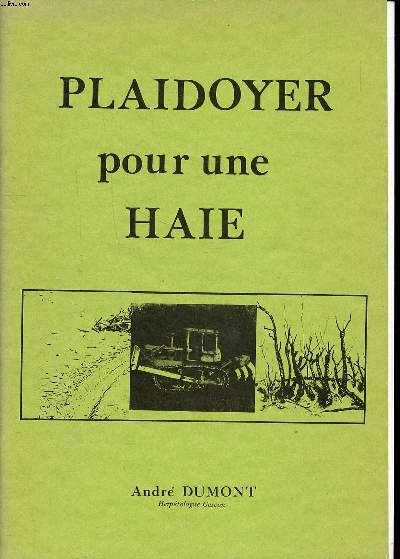 Plaidoyer pour une haie