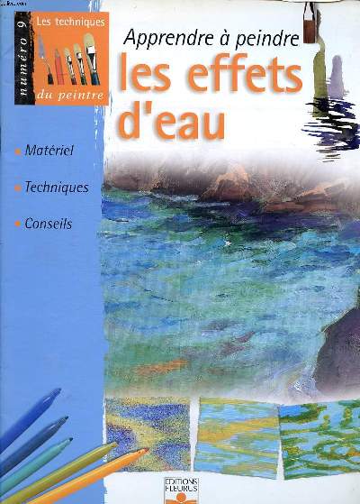 Apprendre  peindre les effets d'eau