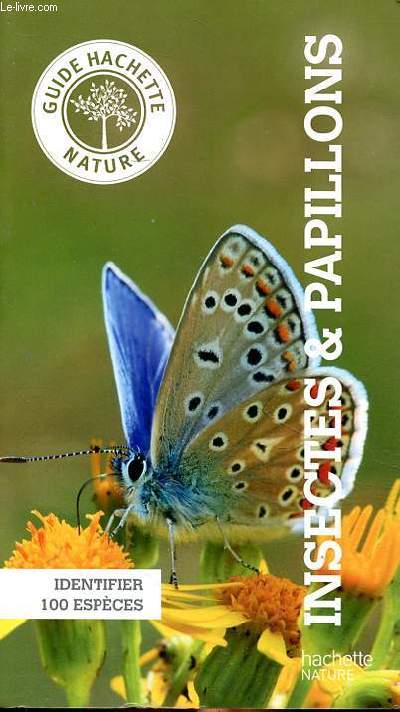 Insectes et papillons Identifier 100 espces Guide Hachette