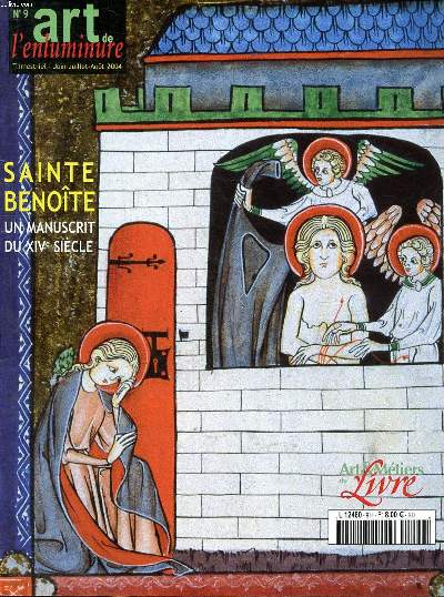 Art de l'enluminure N9 Sainte Benote un manuscrit du XIV sicle