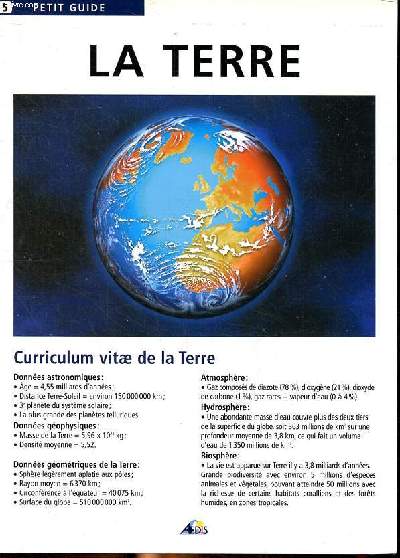 La Terre Collection petit guide N5