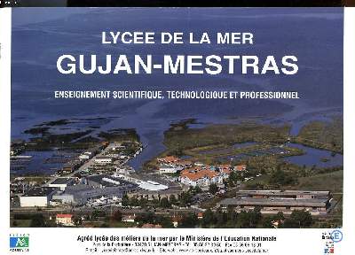 Lyce de la mer Gujan Mestras enseignement scientifique, technologique et professionnel