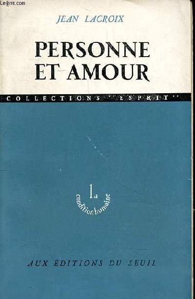 Personne et amour Collections Esprit