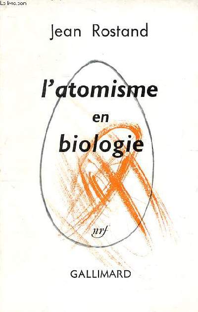 L'atomisme en biologie