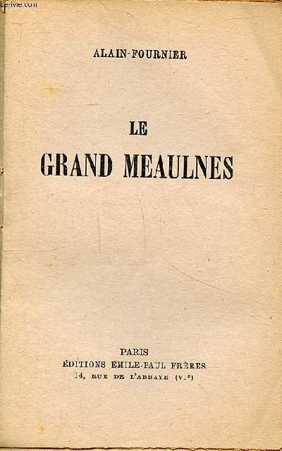 Le Grand Meaulnes