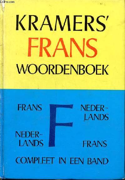 Kramer's Frans Woordenboek Frans-Nederlands / Nederlands-Frans