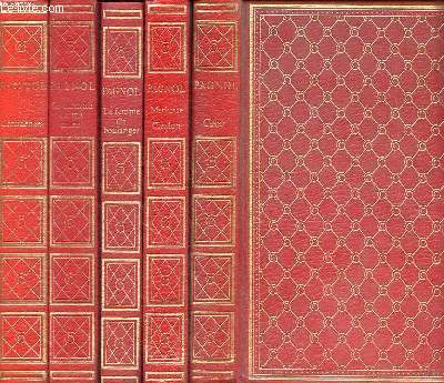 Lot de 5 volumes Confidences, La femme du boulanger, Le chteau de ma mre, Merlusse Cigalon et Csar