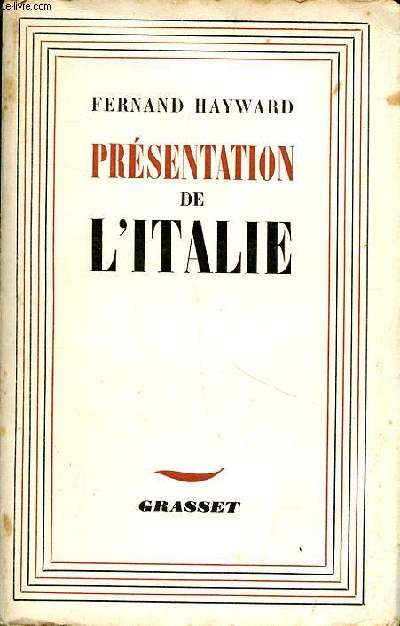 Prsentation de l'Italie