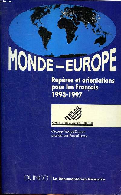 Monde-Europe repres et orientations pour les Franais 1993-1997