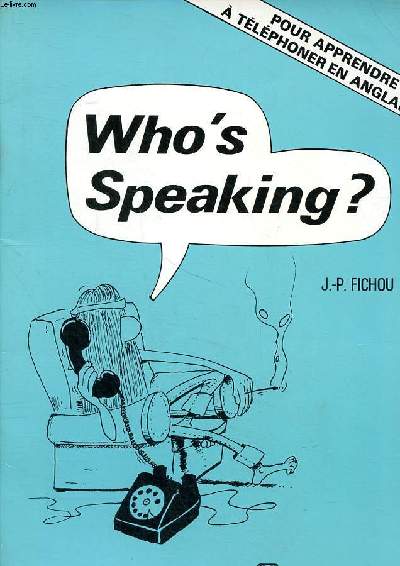 Who's speaking?