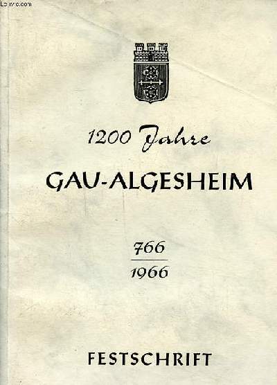 Gau-algesheim 766-1966