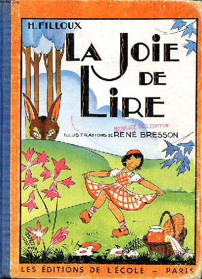 La joie de lire Contes et rcits premier livre de lecture courante 11 dition