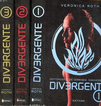 Divergente en 3 tomes