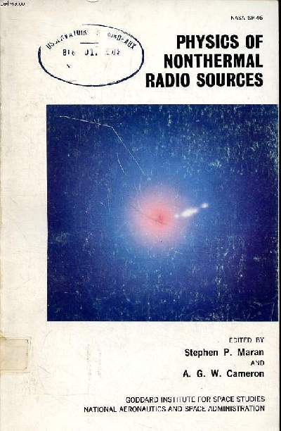 Physics of nonthermal radio sources