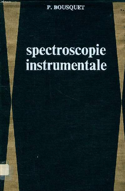 Spectroscopie instrumentale