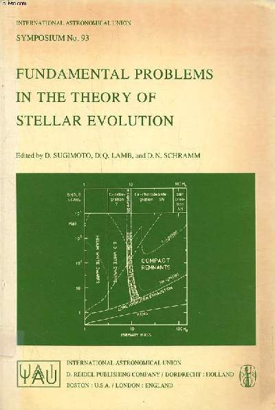 Fundamental problems in the theory os stellar evolution Symposium N93 held at Kyoto university, kyoto, Japan, July 22-25 1980 International astronomical union