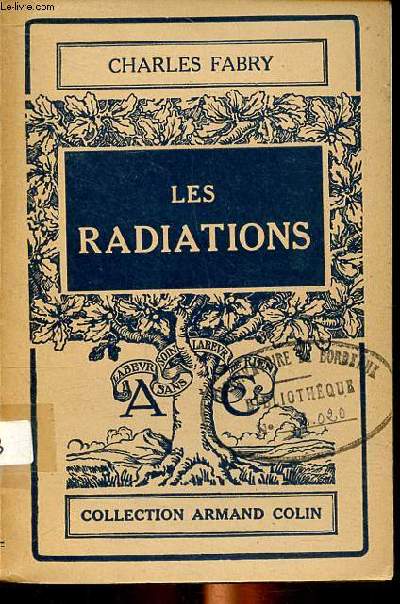 Les radiations Collection Armand Colin