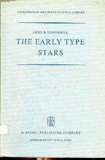 The early type stars Astrophysics and space science llibrary