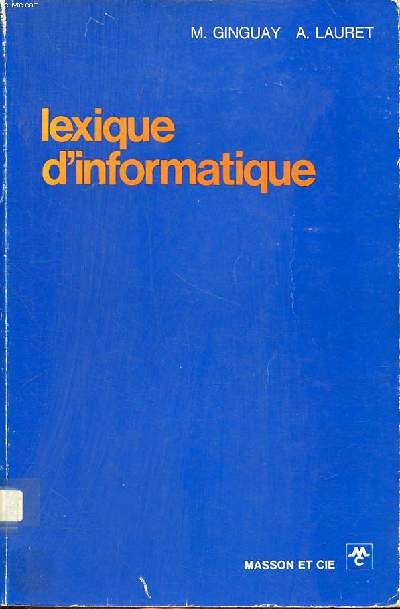 Lexique d'informatique