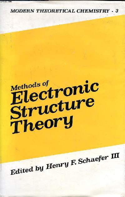 Methods of electronic structure theory