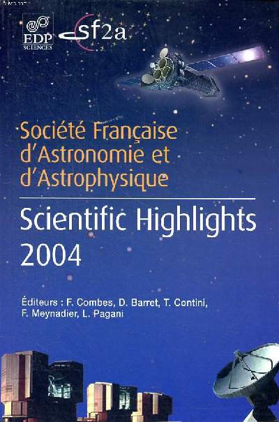 Socit franaise d'astronomie et d'astrophysique Scientific highlights 2004