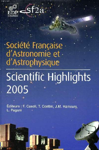 Socit franaise d'astronomie et d'astrophysique Scientific highlights 2005
