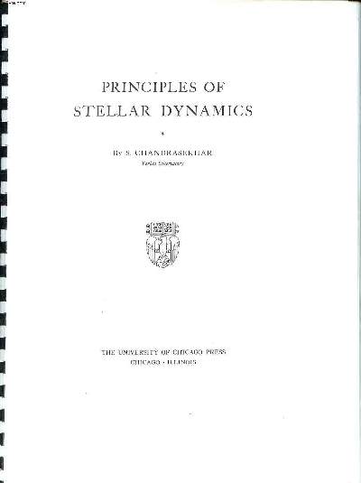 Principles of stellar dynamics