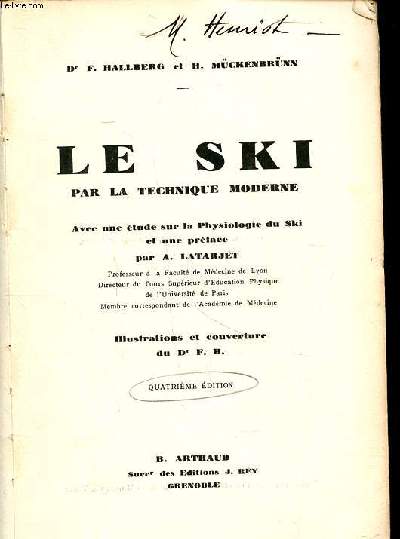 Le ski par la technique moderne 4 dition