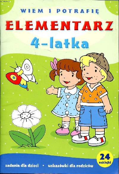 Wiem o portrafie elementarz 4- latka