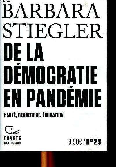 De la dmocratie en pandmie sant, recherche, ducation N23