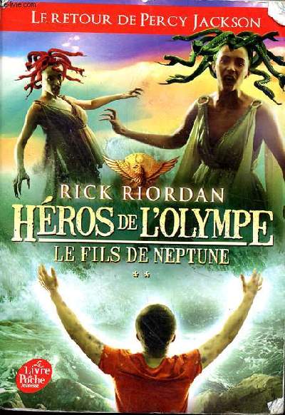 Hros de l'Olympe Le ffils de neptune Tome 2 Collection le livre de poche