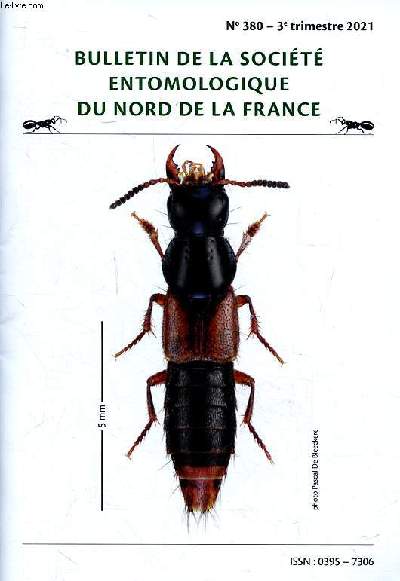 Bulletin de la socit entomologique du Nord de la France N380