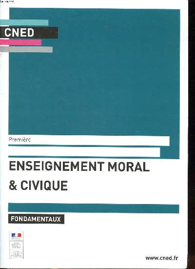 Lot de 5 livrets:Classe de premire Les fondamentaux: Enseignement moral & civique; Arts plastiques enseignement de spcialit; Enseignement scientifique; Mathmatiques enseignement de spcialit; Histoire-gographie et franais.