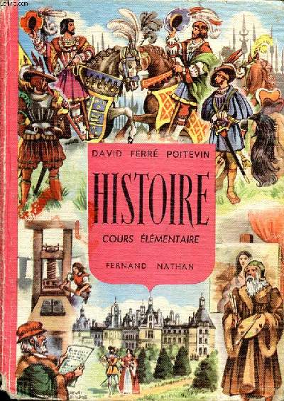 Histoire cours lmentaire L'histoire de France par l'image et le rcit