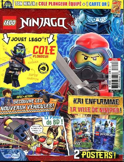 Lego Ninjago N12 Kao enflamme La ville de Ninjago !