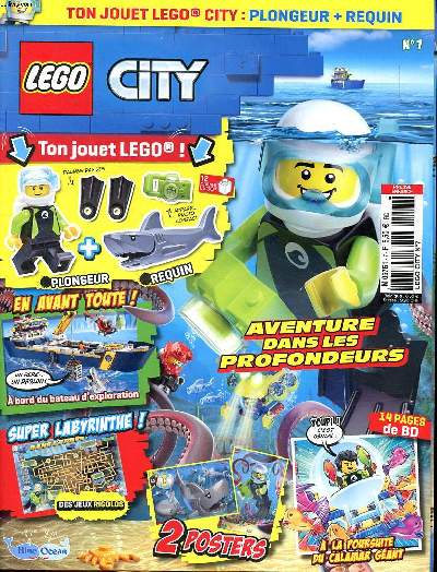 Lego city N7 Aventure dans les profondeurs