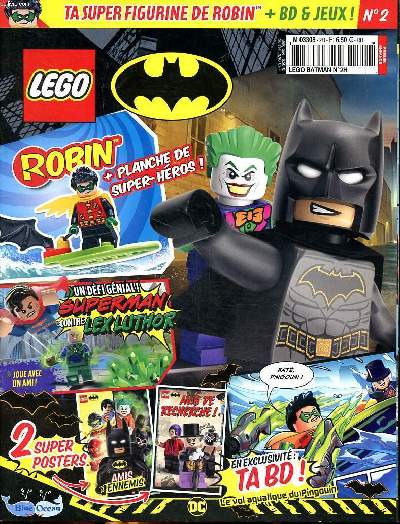 Lego Batman N2 Robin + planches de super-hros