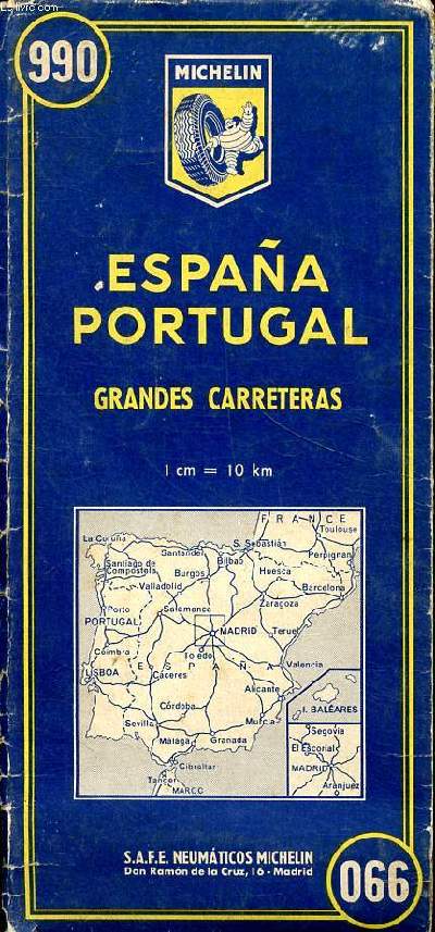 Espana Portugal grandes carreteras N990