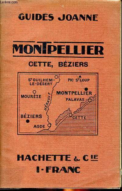 Guides Joanne Montpellier Cette, Bziers