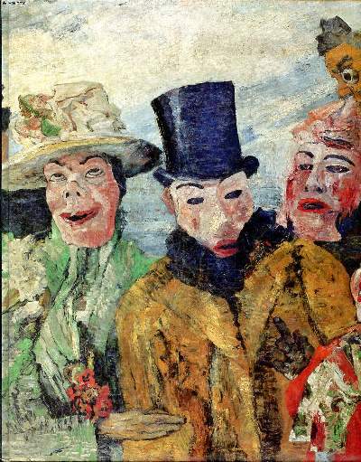 James Ensor Belgium um 1900