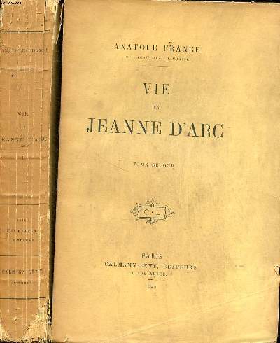 Vie de Jeanne D'Arc Tomes 1 et 2 46 dition