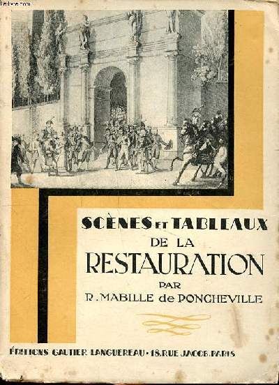 Scnes et tableaux de la restauration