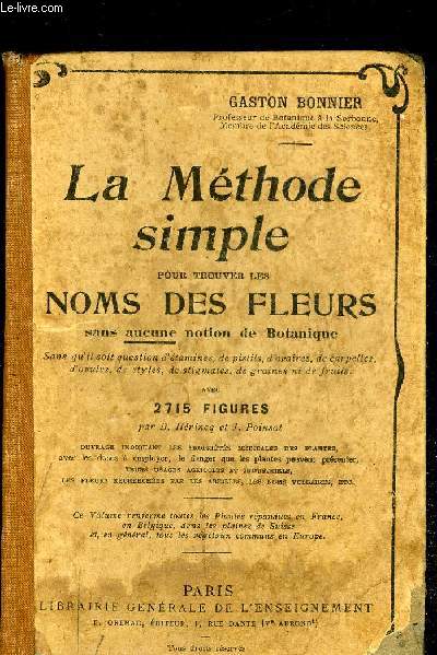 LA METHODE SIMPLE POUR TROUVER LES NOMS DES FLEURS SANS AUCUNE NOTION DE BOTANIQUE