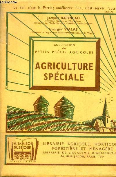 AGRICULTURE SPECIALE