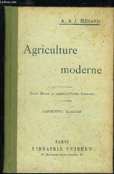 AGRICULTURE MODERNE