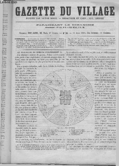 GAZETTE DU VILLAGE sixime anne N 24 - Le Poulailler du domaine d