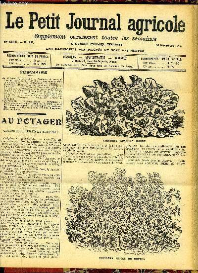 LE PETIT JOURNAL AGRICOLE N 935 - Au Potager (P. Dujandin).