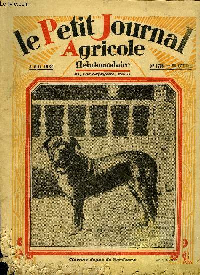 LE PETIT JOURNAL AGRICOLE N 1765 -
