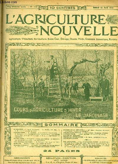 L'AGRICULTURE NOUVELLE N 1147 - BASSE-COUR.